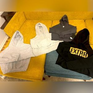 Crop top hoodies